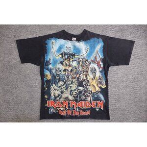 Vintage 1998 Iron Maiden Best Of The Beast Resurreccion T Shirt XL Double Sided